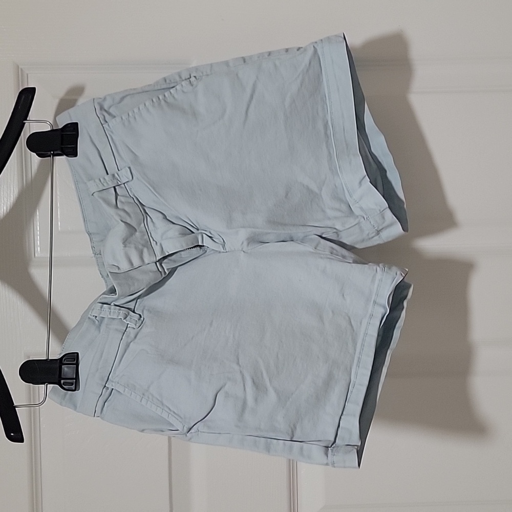 G.H. Bass & Co. 2 pale blue cotton shorts